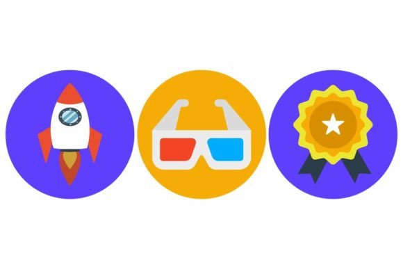 3D Glasses, Startup Award Vector Design: Enhancing Visual Communication in Business and Creative Workflows