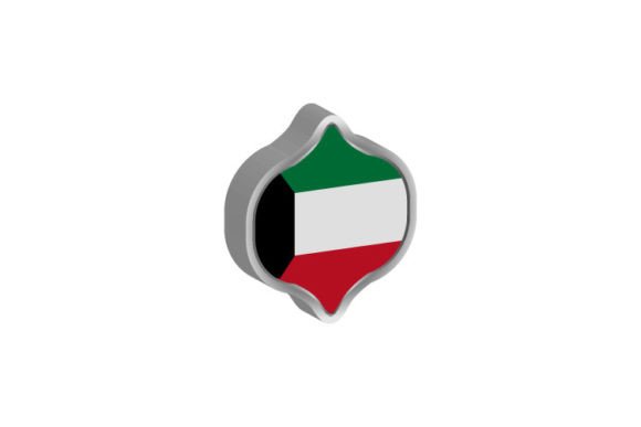 3D Kuwait Flag Sign Badge Design Vector: A Practical Guide for Creative and Business Use