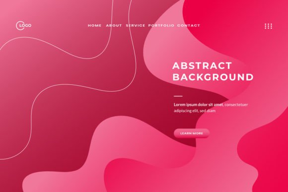 Pink Red Abstract Fluid Wave: A Strategic Design for Modern Innovation